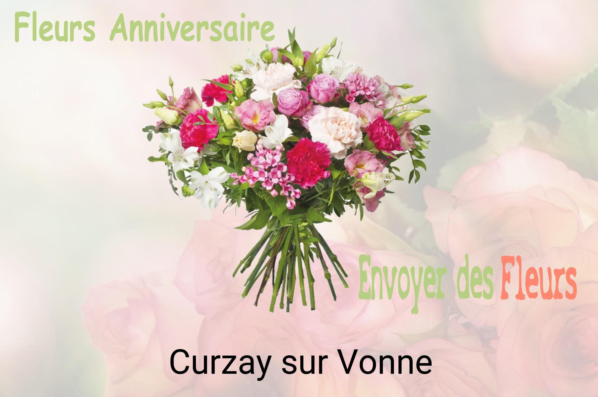 Bouquet de fleurs d’anniversaire livré à Curzay-sur-Vonne