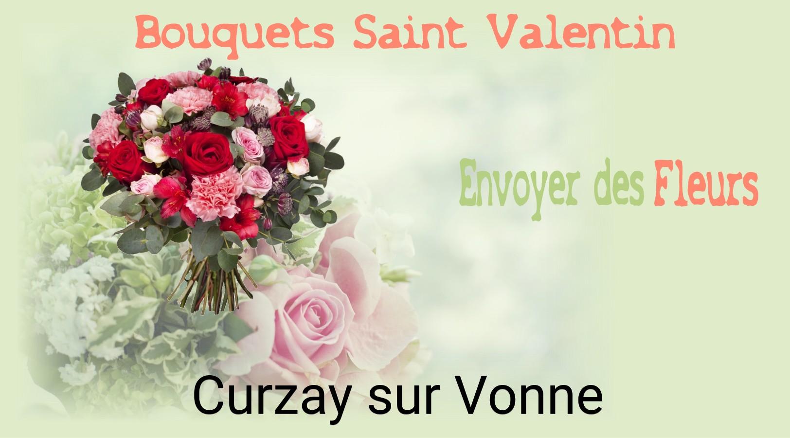 Roses de Saint-Valentin livrées à Curzay-sur-Vonne
